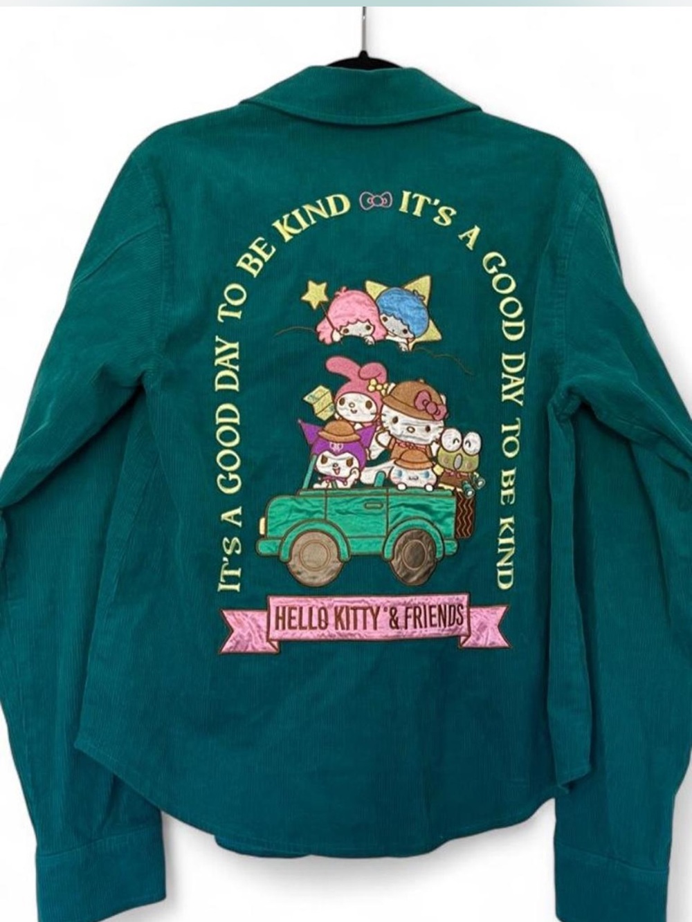 Hello Kitty and Friends Sanrio Corduroy Button-Down Shirt